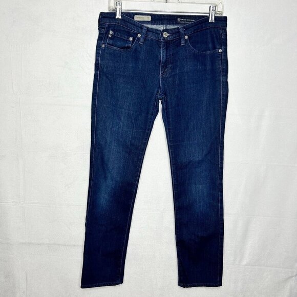 AG Adriano Goldschmied Jeans Stevie Slim Straight Low-Rise Size 29R (29x28) - Picture 1 of 9